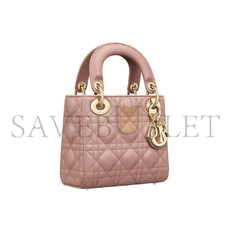 DIOR MINI LADY DIOR BAG M0505ONGE-M50P (17*15*7cm)